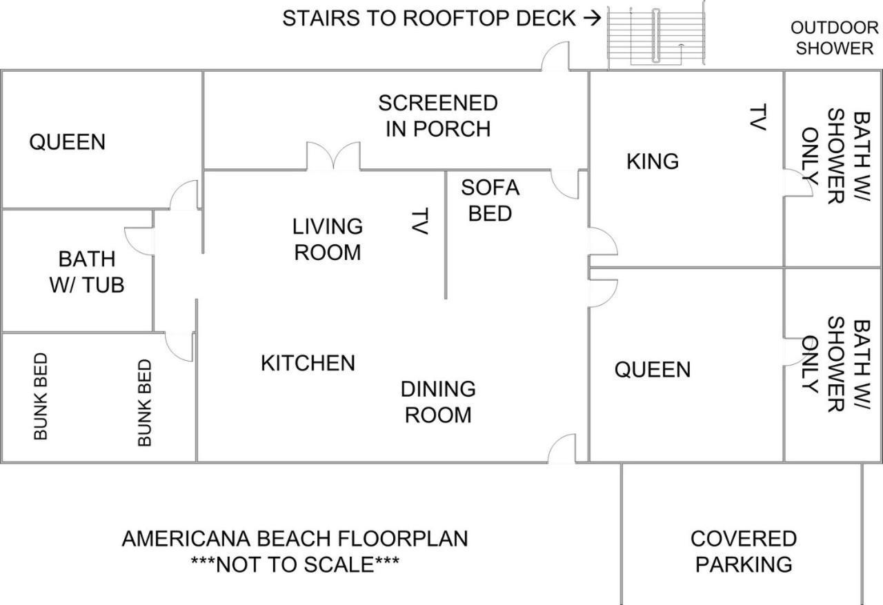 Americana Beach Home جزيرة جيكل المظهر الخارجي الصورة
